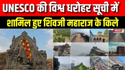 UNESCO Heritage List : UNESCO की लिस्ट में शामिल हुए Shivaji Maharaj के किले
