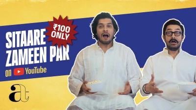 आमिर-जुनैद खान की जोड़ी ने किया 'सितारे ज़मीन पर' की YouTube रिलीज़ का अनोखा ऐलान, 'अंदाज़ अपना अपना' पैरोडी से जीता दिल